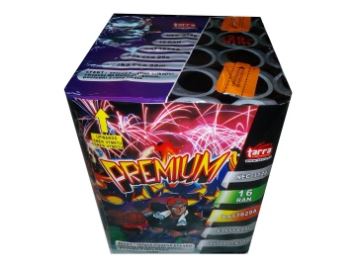 Kompaktní ohňostroj (baterie) PREMIUM 16 ran