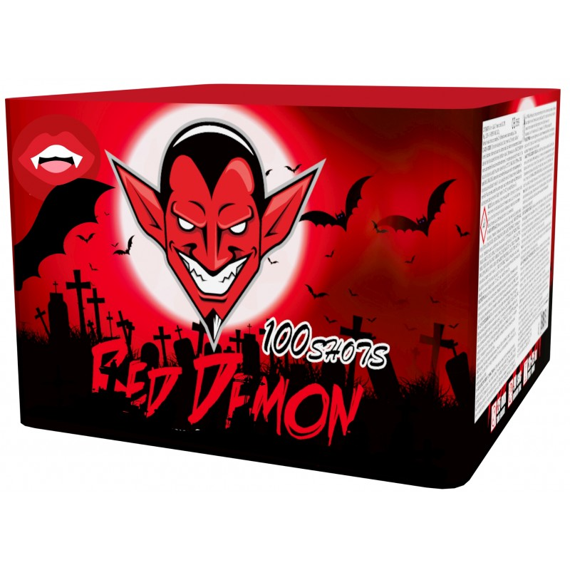 Zahradní ohňostroj Red Demon 100 ran