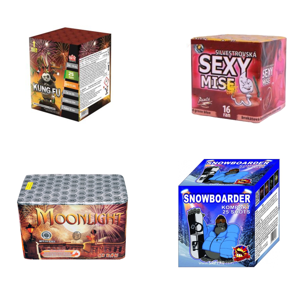 Sada ohňostrojů ELEMENT za zvýhodněnou cenu