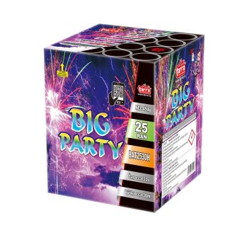 Kompaktní ohňostroj BIG PARTY 25 ran
