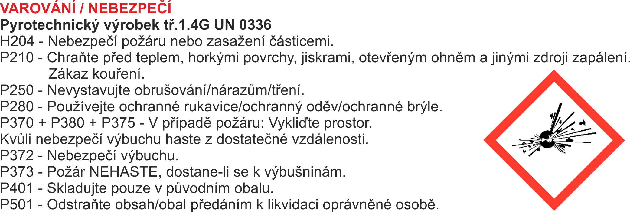 Římská svíce Práskající Kometa 20 ran (1 ks)