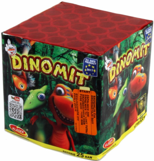 Kompaktní ohňostroj DINOMIT 25 ran