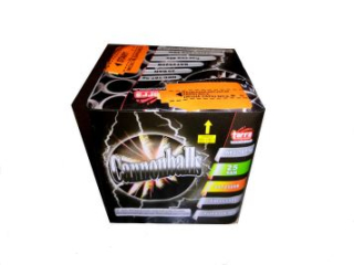 Kompaktní ohňostroj  CANNONBALLS 25 ran