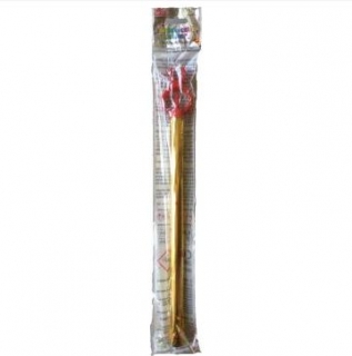 PÁRTY FONTÁNA na dort 25cm + držák na láhev - 1 ks - zlatá