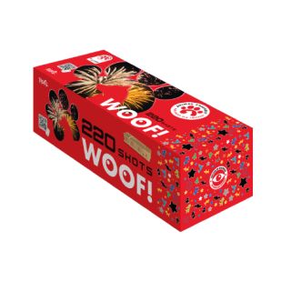 Tichý ohňostroj WOOF! 220 ran