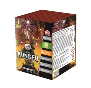 Kompaktní ohňostroj KUNG FU 25 ran